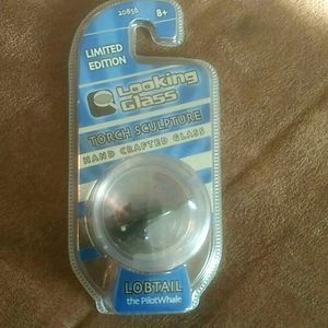 Looking Glass Torch Sculpture Pilot Whale